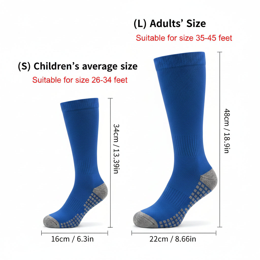 Roots Elite Knee High Football Grip Socks - White